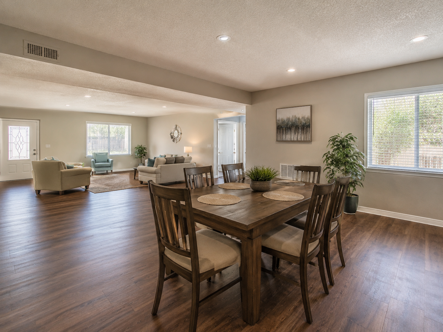 Supportive group home common area